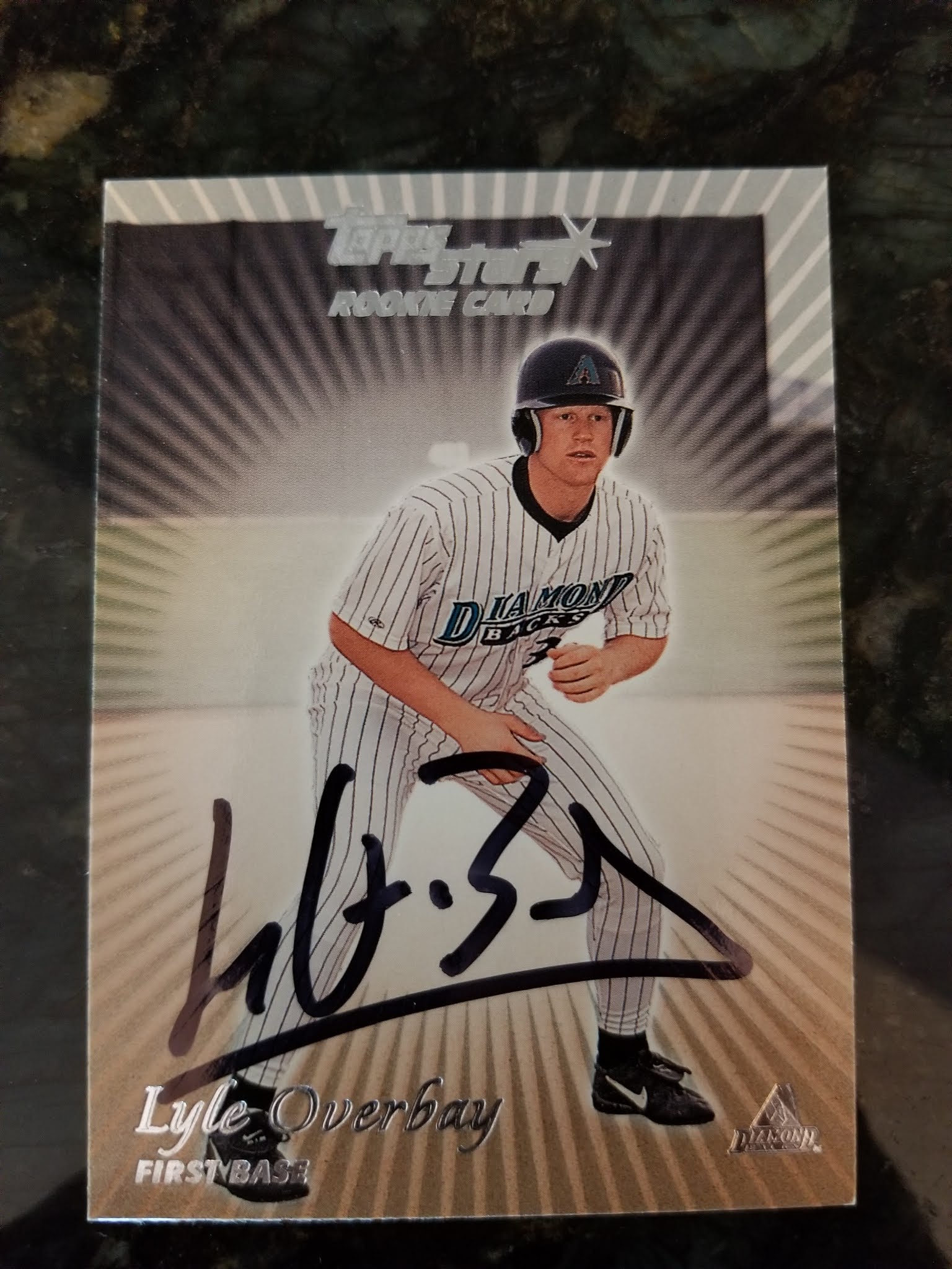 Autograph Through The Mail Athletes Lyle Overbay