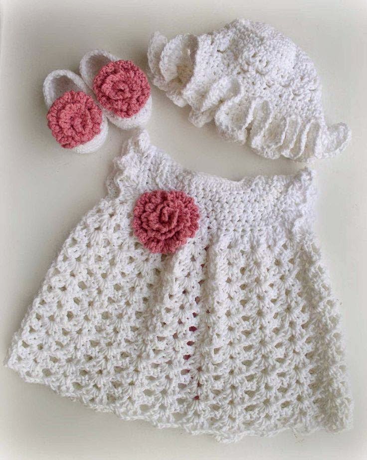 TELUGU WEB WORLD: Free Crochet Baby Dress Patterns-2