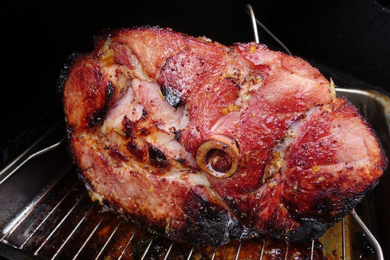 Mennonite Girls Can Cook Ham with Marmalade Glaze