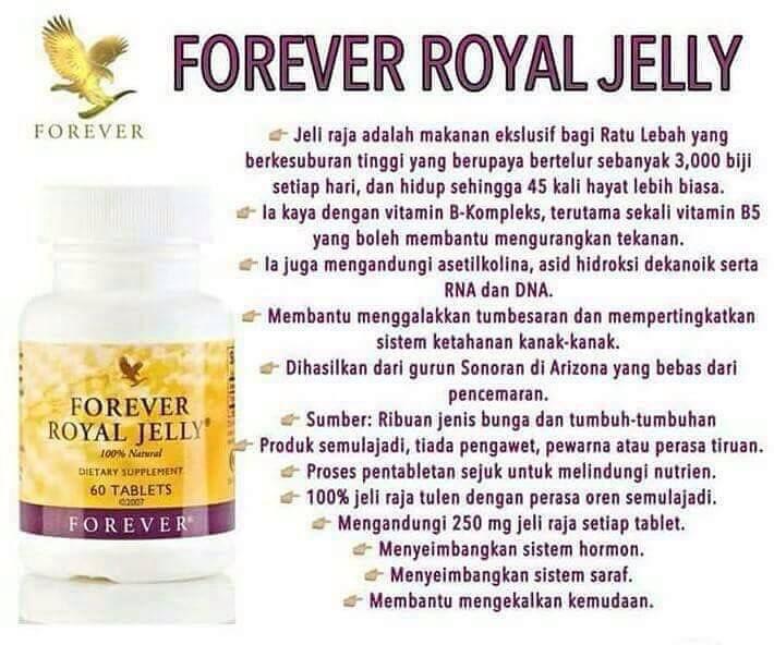 KEBAIKAN DAN MANFAAT ROYAL JELLY FOREVER
