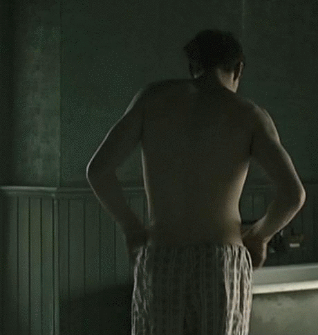 George MacKay naked bum in The Secret of Marrowbone deleted scene.