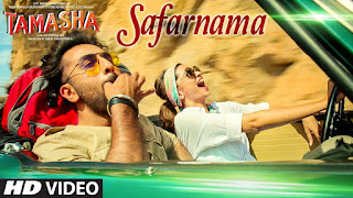 Safarnama Lyrics in Hindi from Tamasha