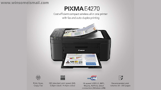 Canon Ink Efficient WiFi Printer - www.winsomeismail.com