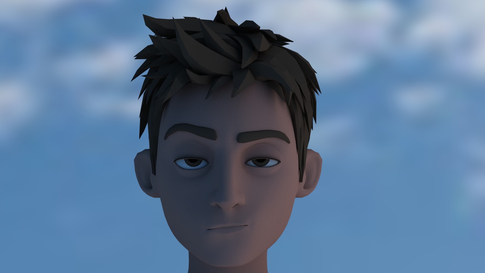 Face Expression of RAY (Rig provided by Animation Mentor)