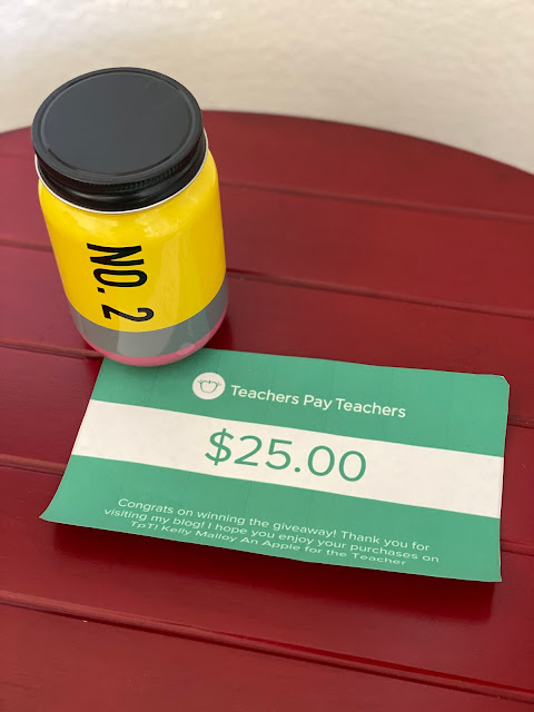 Teacher Giveaway! Weekly $25 Teachers pay Teachers Gift Card Giveaway August 30, 2021