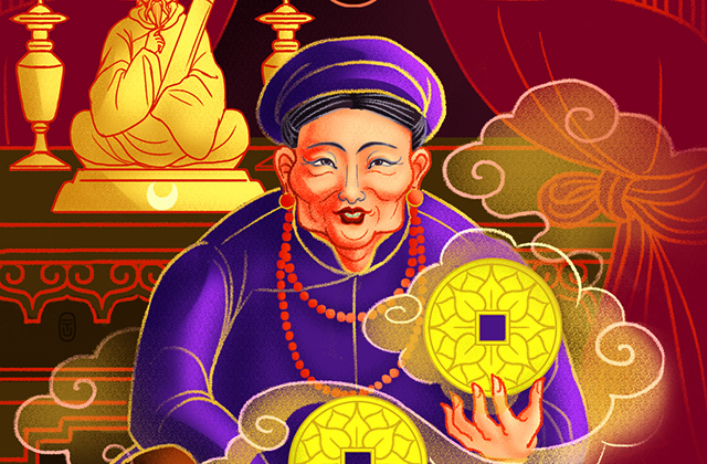 2 Tiền  - Ý nghĩa lá bài 2 of Pentacles của Tarot Kiều