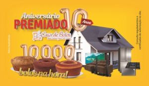 Casa de Bolos realiza a maior ação promocional de sua história Casa de Bolos realiza a maior ação promocional de sua história