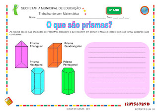 caderno atividades de matematica 4 ano