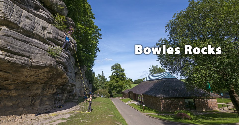 Southern Sandstone Climbs: Bowles Rocks - All Day Weekend Climbing 19. ...