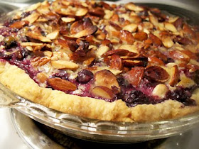 goat cheese blueberry pie