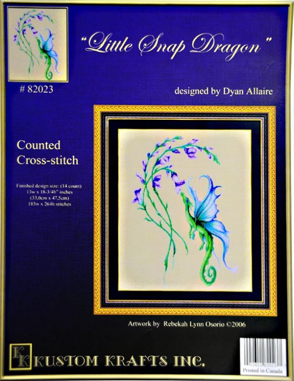 Dylimes' Craft Castle Little Snap Dragon First Post