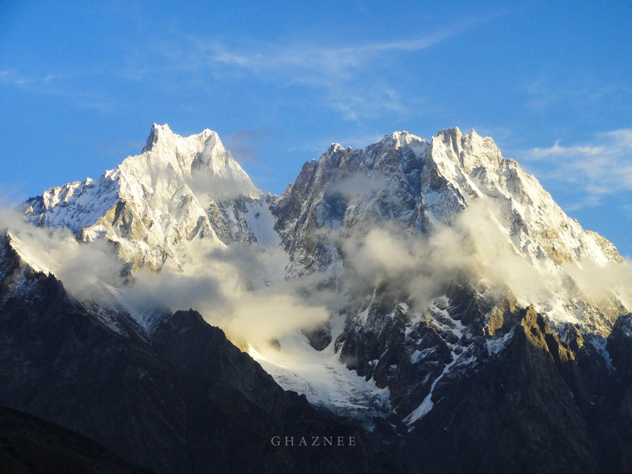 peak in Ishkoman valley, Piakeen peak Mahthantir Ishkoman, Ghizer, Moutainer valley in Ghizer