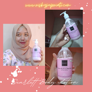 Review Scarlett Body Lotion