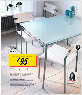 LAVER table & chairs