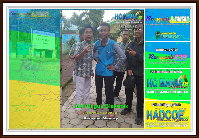 Gambar Soloan Spektakuler - Gambar Siswa-Siswi SMA Negeri 1 Ngrambe Cover Batik - 9 RG