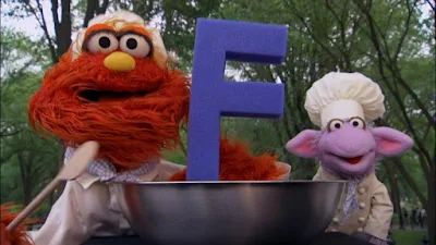 Chef Ovejita and Chef Murray, Alphabet Cook off letter F, Sesame Street Episode 4317 Figure It Out Baby Figure It Out season 43