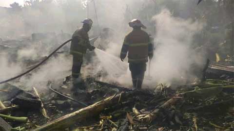 Lima Rumah Warga di Ngawen Blora Terbakar hingga Rata dengan Tanah