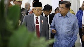 Maruf Amin Perlu Tiru Cara Jusuf Kalla,Untuk Menyelesaikan Keriuhan Publik