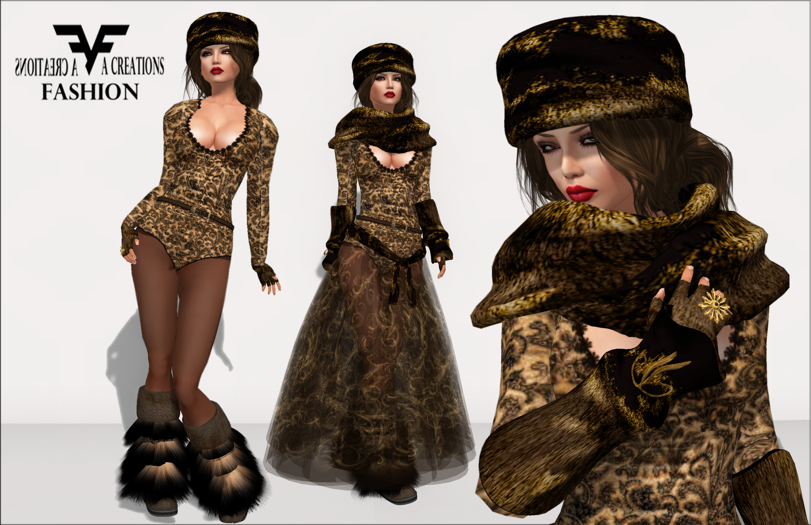 FA Creations: Second Life Fashion: December 2011