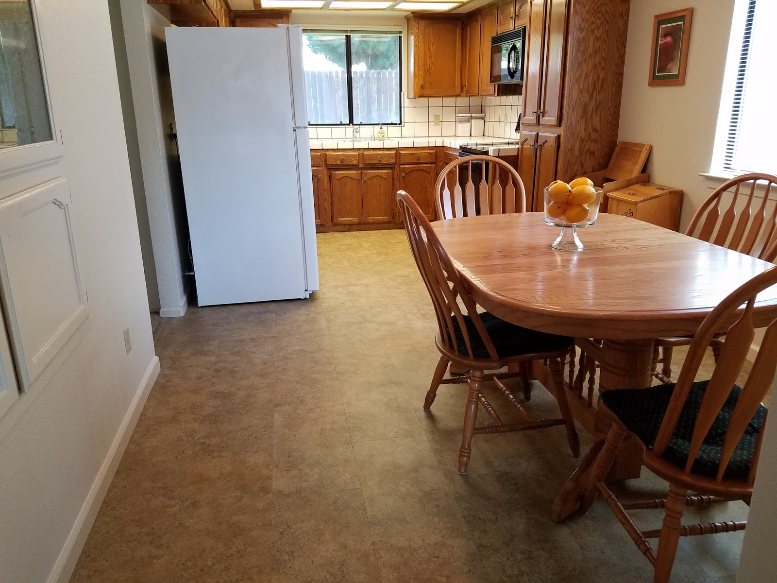 Jana's Place New Kitchen and Dining Room Flooring and Some Big News