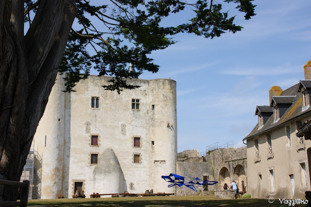 Il Castello del XII secolo di Noirmoutier en Ile