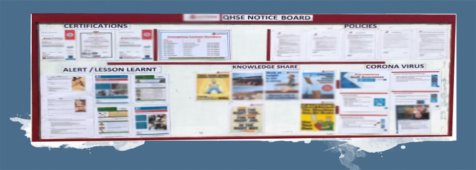 QHSE Notice Board At A Workplace And Importance Of The Notice Board At qhse-notice-board-at-a-workplace-and-importance-of-the-notice-board-at