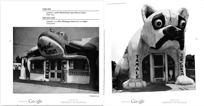A spread from a book featuring a photo of the bulldog building.