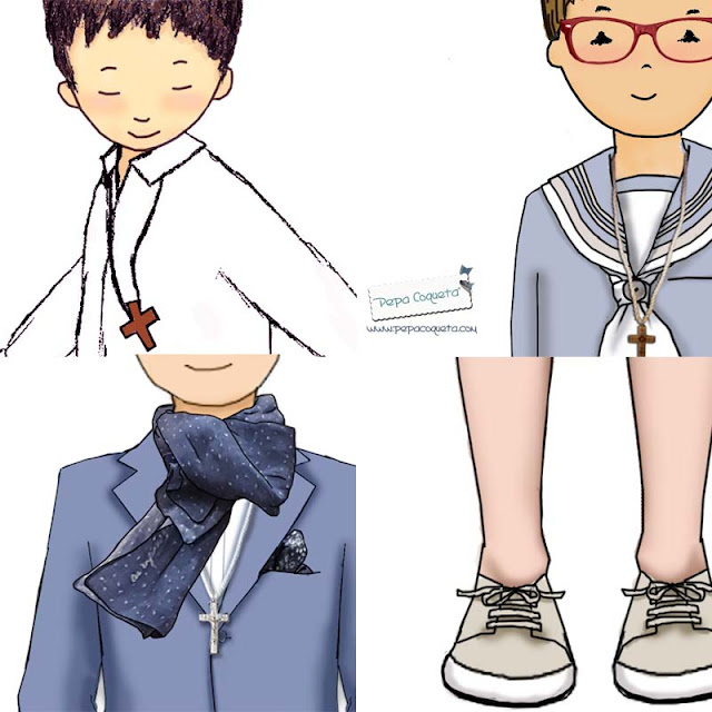 dibujos personalizados comunión