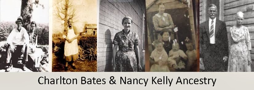 Charlton Bates & Nancy Kelly Ancestry