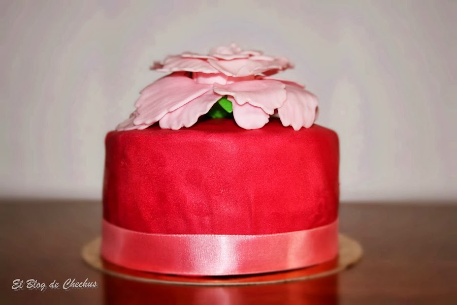 Tarta Peoni, Tartas decoradas, El Blog de Chechus, Chechus Cupcakes