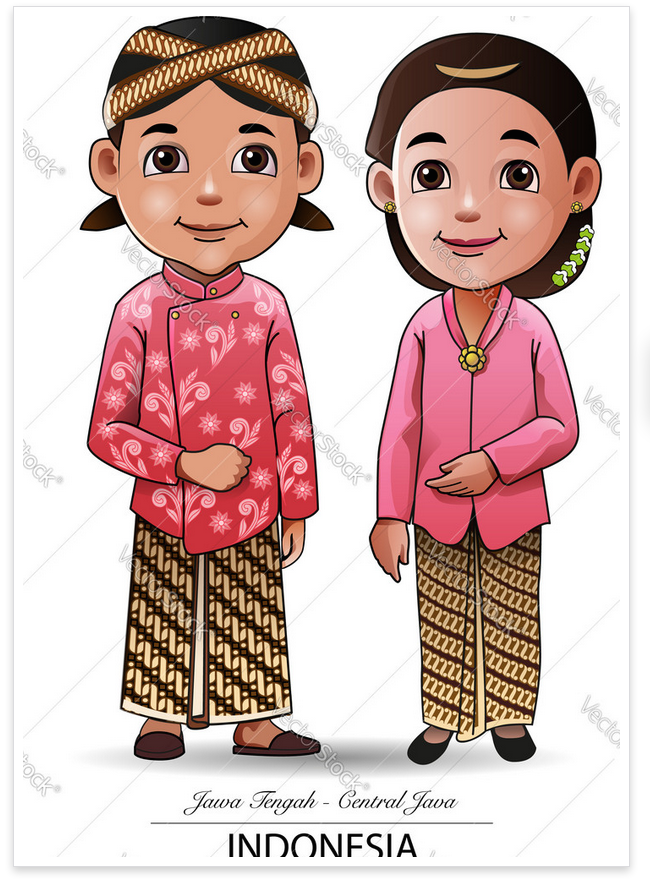 Gambar Pakaian Adat Jawa Timur Kartun Hijab Imagesee