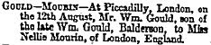 "Gould-Mourin," The Perth Courier, 29 Sep 1876; digital images, PaperofRecord.com (https://paperofrecord.hypernet.ca/default.asp : accessed 9 Oct 2010).