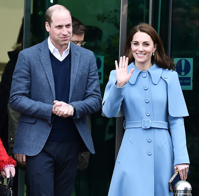 Will and Kate Visit Northern Ireland - A Cute Angle