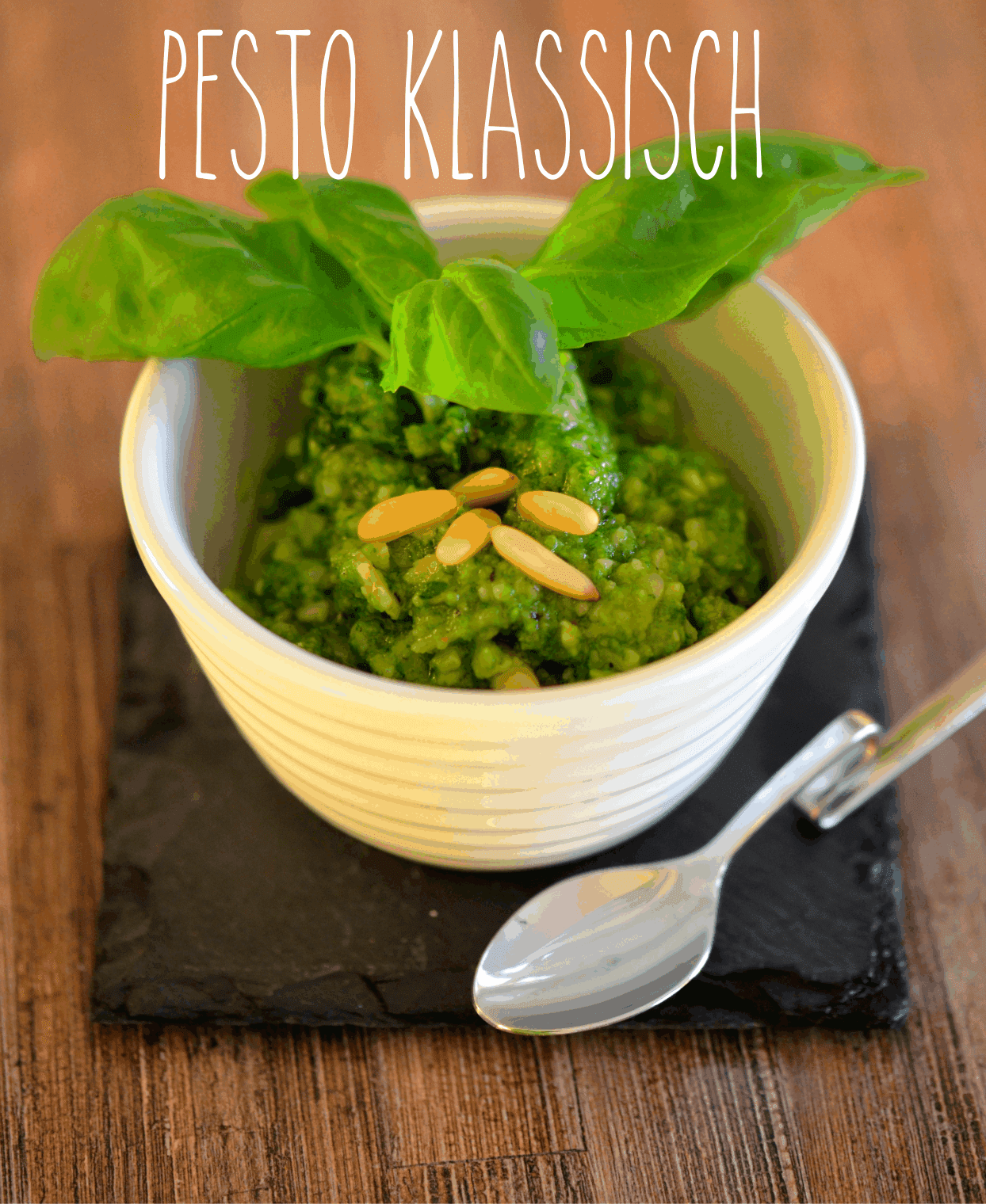 Melina&amp;#39;s Rezeptearchiv: Klassiker: Basilikum-Pesto + Pasta-Rezept