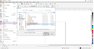Cara Memasukan foto ke Corel Draw x