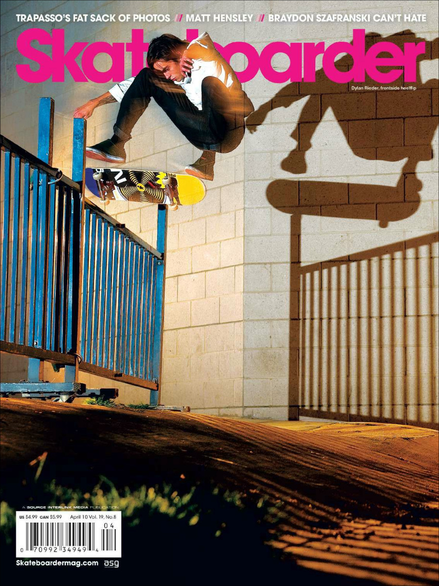 Skateboard Magazine Archive Skateboarder April 2010