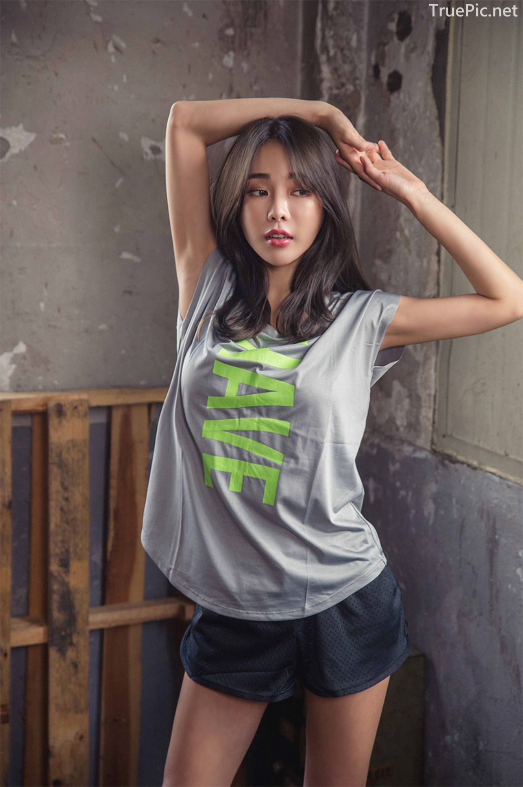 Korean Fashion Model - An Seo Rin - Active Fitnees Set Collection - TruePic.net - Picture 9