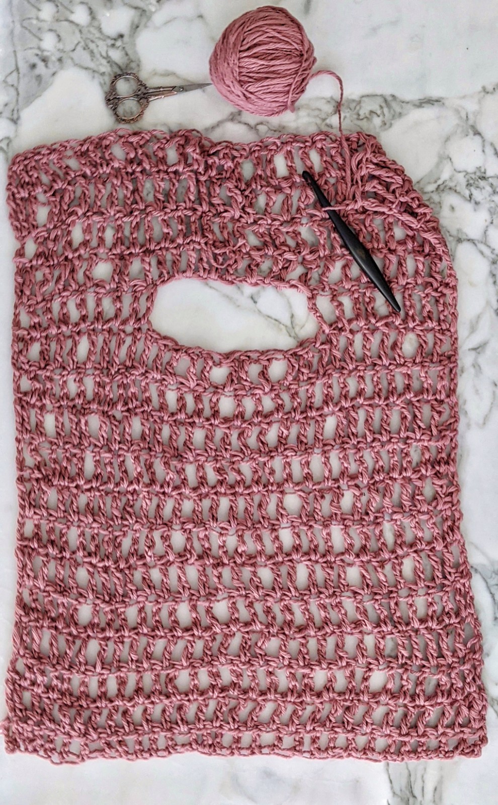 Beginner Crochet Project: Striped Crochet Bookmark - the neon tea party