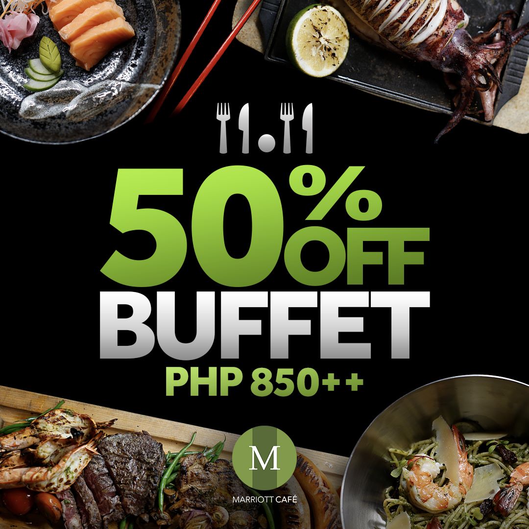 Manila Shopper Manila Marriott 50 OFF Buffet 11.11 Promo 2020