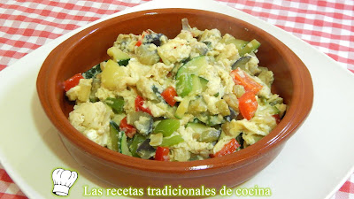 Receta fácil y rápida de revuelto de verduras de temporada