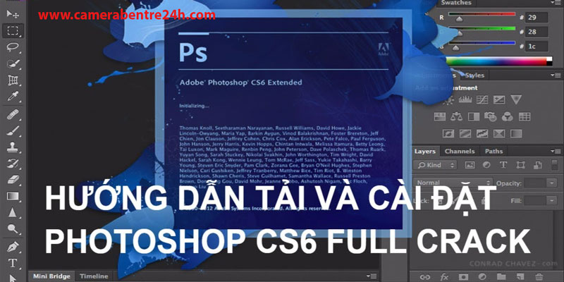 camera tâm thịnh hướng dẫn tải phần mềm photoshop