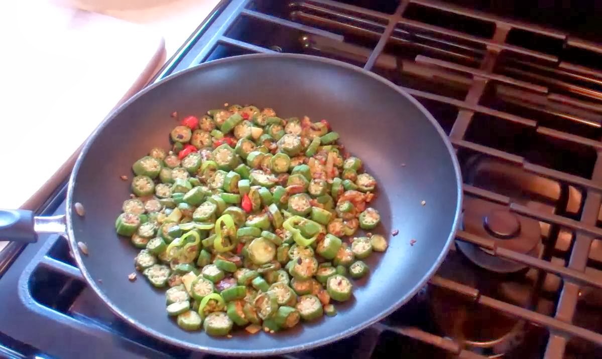 How to make Vegetarian Curry Okra Ask Me Questions, here is the answer