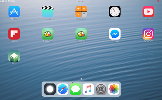 iPadian iPhone Emulator - phần mềm giả lập iOS trên PC miễn phí d