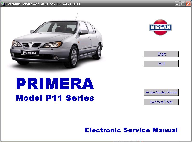 Nissan primera owners manual pdf #10