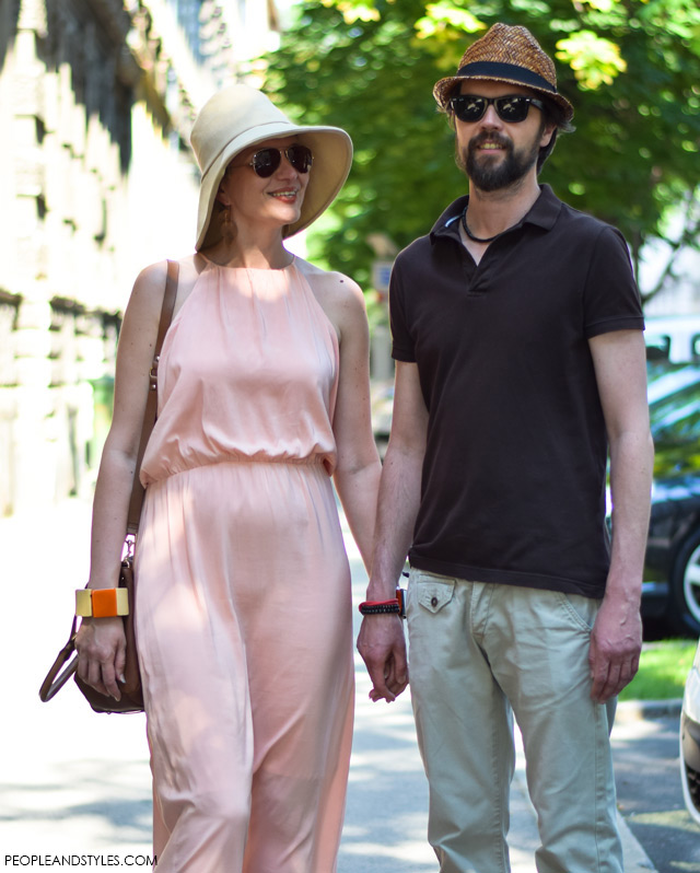 Chic couple street style: Tatjana Rajković i Hrvoje Krajnović