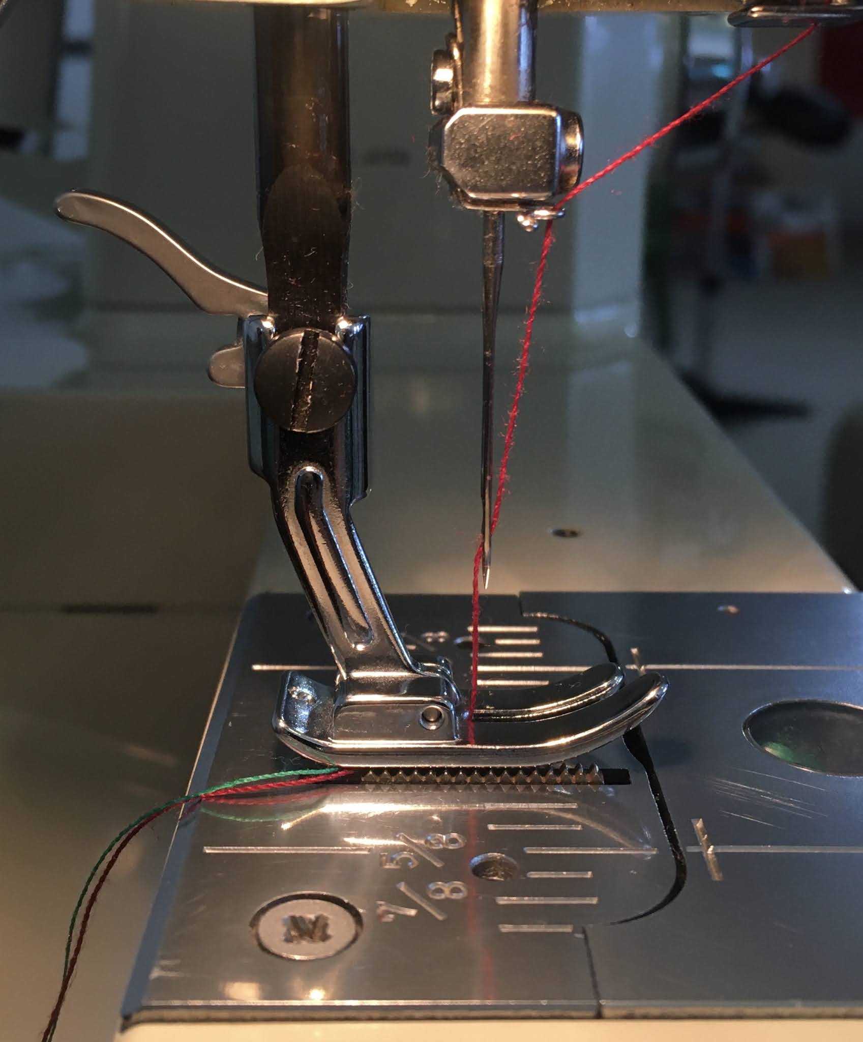 Reclaimed Stitches Kenmore 158.17800 super high shank machine