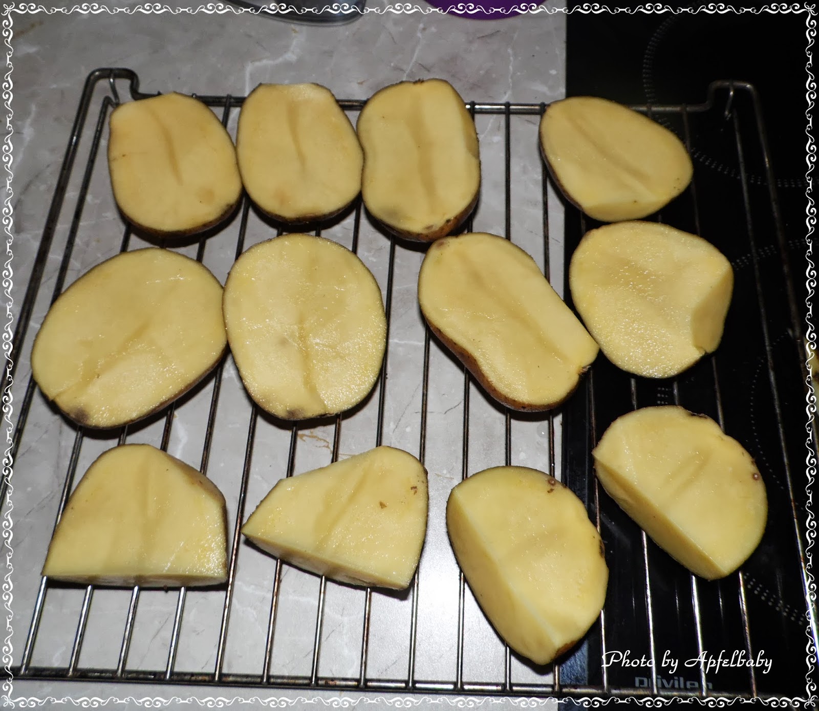 Familie Apfelbaby: Ballonkartoffeln mit Frühlingsquark