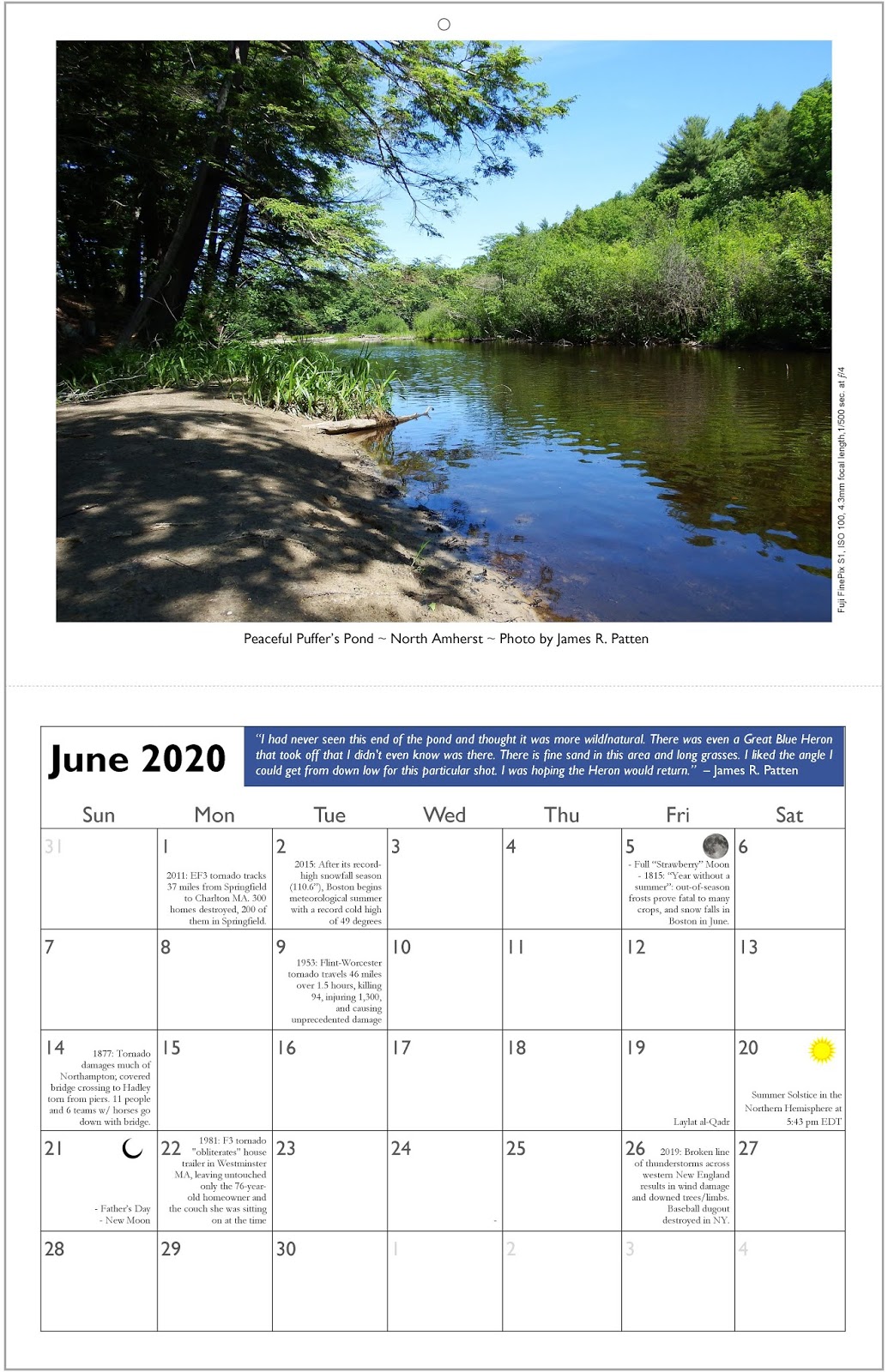 Head in the Clouds Amherst 2020 Head in the Clouds Amherst Calendar