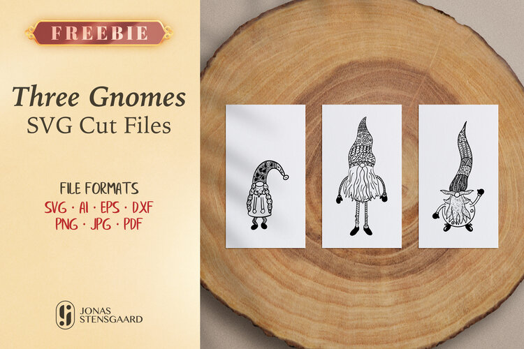 Download Gnome Svg Cut Files Free Svg Cut Files Create Your Diy Projects Using Your Cricut Explore Silhouette And More The Free Cut Files Include Svg Dxf Eps And Png Files SVG Cut Files