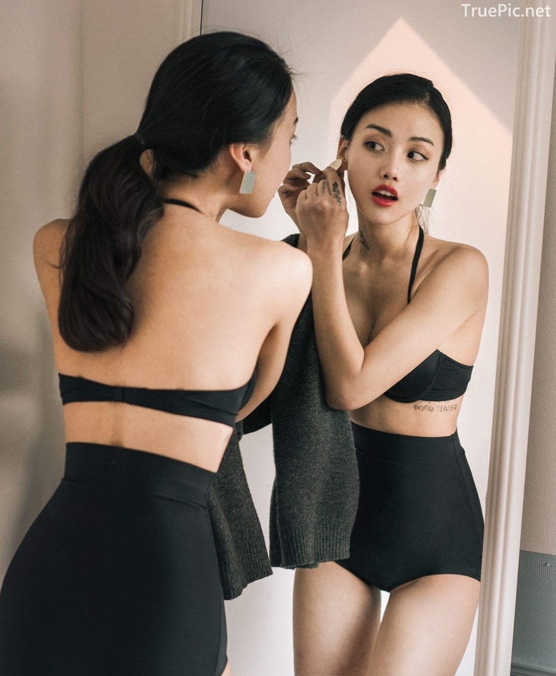 Korean Fashion Model - Baek Ye Jin - Sexy Lingerie Collection - TruePic.net - Picture 92